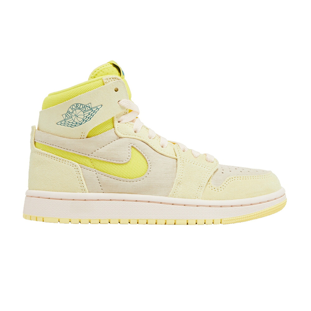 ナイキ ハイ ズーム ダイナミック 黄色 イエロー エアジョーダン 'CITRON TINT' スニーカー レディース AIR JORDAN WMNS AIR JORDAN 1 HIGH ZOOM COMFORT 2 / CITRON TINT DYNAMIC YELLOW|スニケス