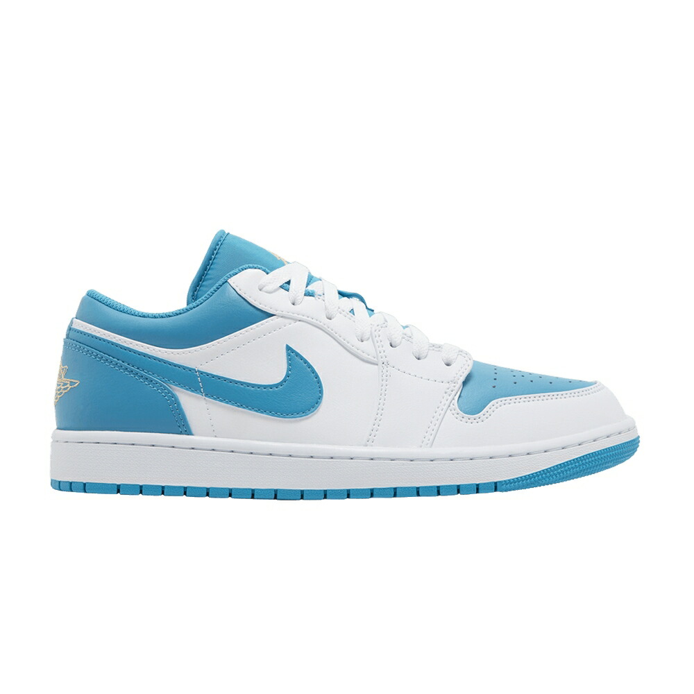 ナイキ ゴールド 白色 ホワイト エアジョーダン 'AQUATONE' スニーカー メンズ AIR JORDAN AIR JORDAN 1 LOW / AQUATONE CELESTIAL GOLD WHITE|スニケス