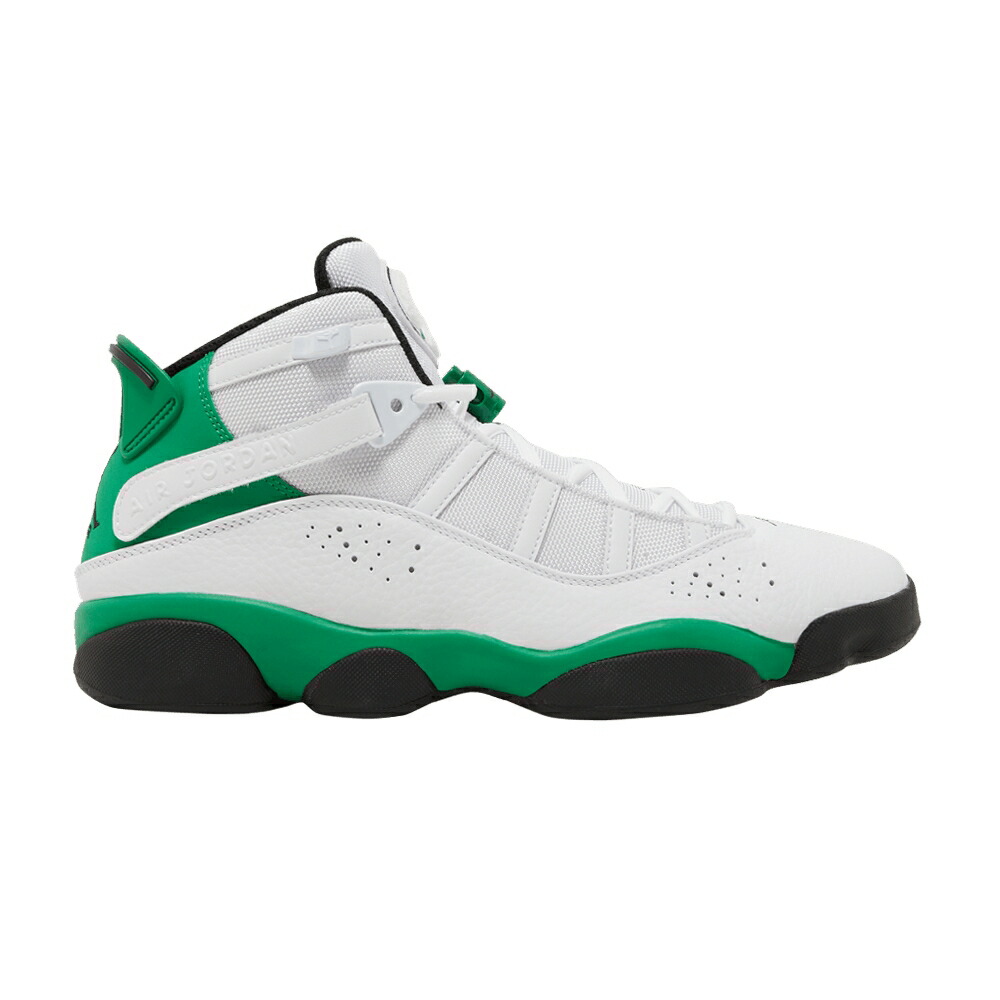 ナイキ リング 白色 ホワイト 黒色 ブラック 緑 グリーン エアジョーダン WHITE GREEN スニーカー メンズ AIR JORDAN AIR JORDAN 6 RINGS LUCKY / WHITE BLACK LUCKY GREEN