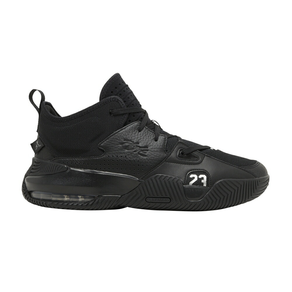 ナイキ 黒色 ブラック 銀色 シルバー エアジョーダン 'BLACK SILVER' スニーカー メンズ AIR JORDAN AIR JORDAN STAY LOYAL 2 METALLIC / BLACK METALLIC SILVER