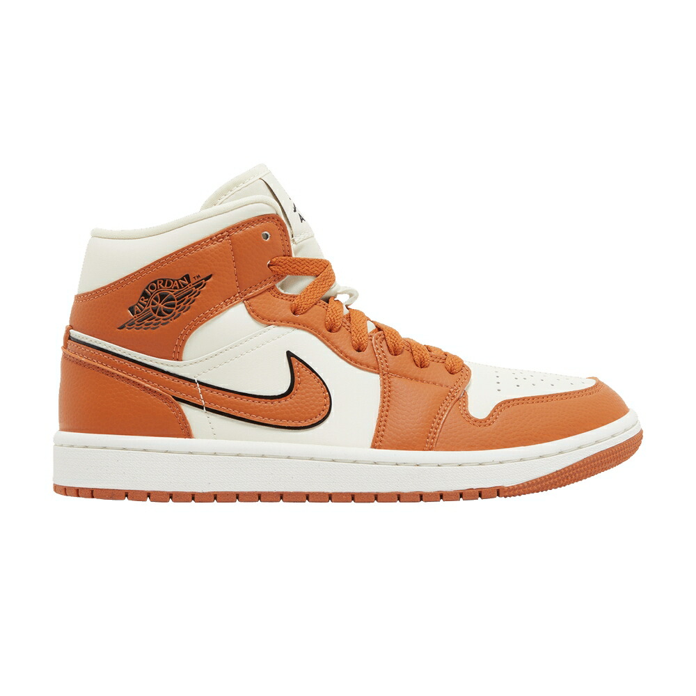 ナイキ ミッド 黒いこと 黒いこと エアジョーダン \u0027SPORT SPICE\u0027 スニーカー レディース AIR JORDAN WMNS AIR JORDAN 1 MID SE / COCONUT MILK BLACK SAIL SPORT