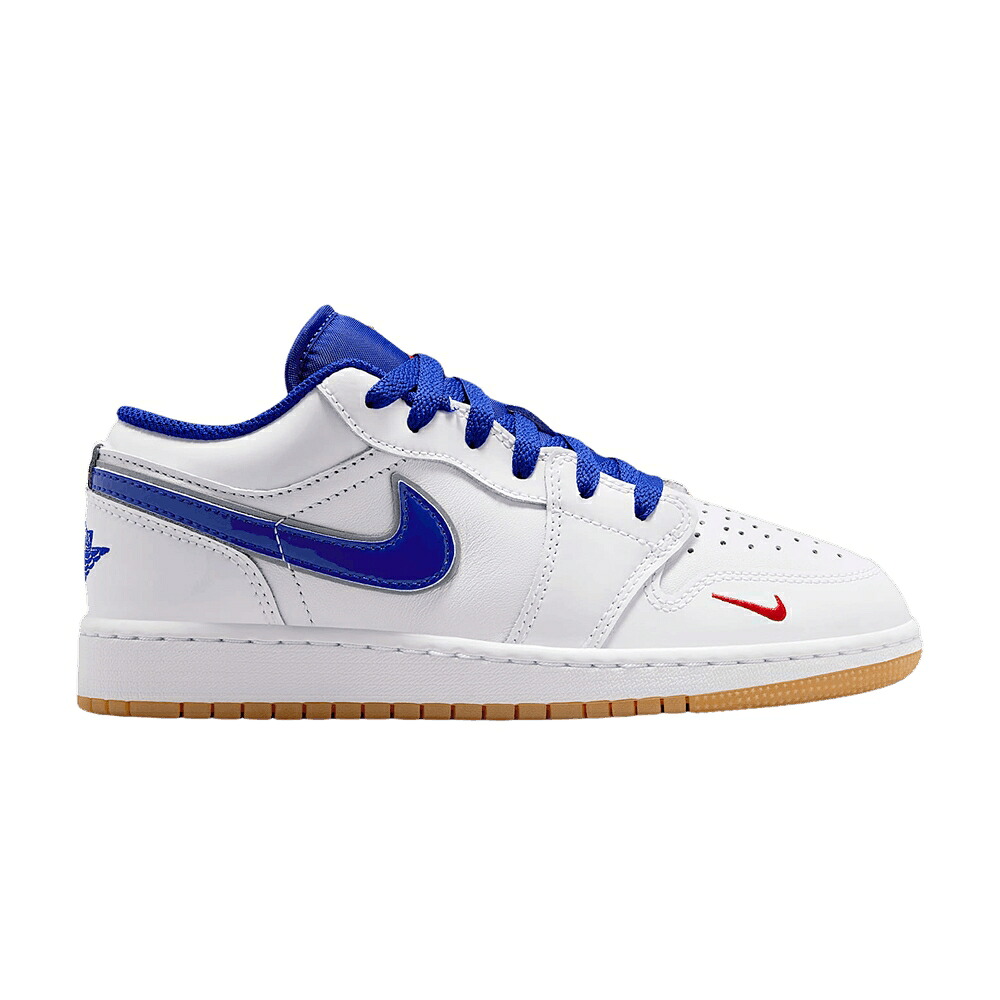 ナイキ 白色 ホワイト 黄色 イエロー エアジョーダン 'WHITE ROYAL' ジュニア キッズ AIR JORDAN AIR JORDAN 1 LOW SE GS OLD / WHITE OLD ROYAL GUM YELLOW ベビー マタニティ スニーカー
