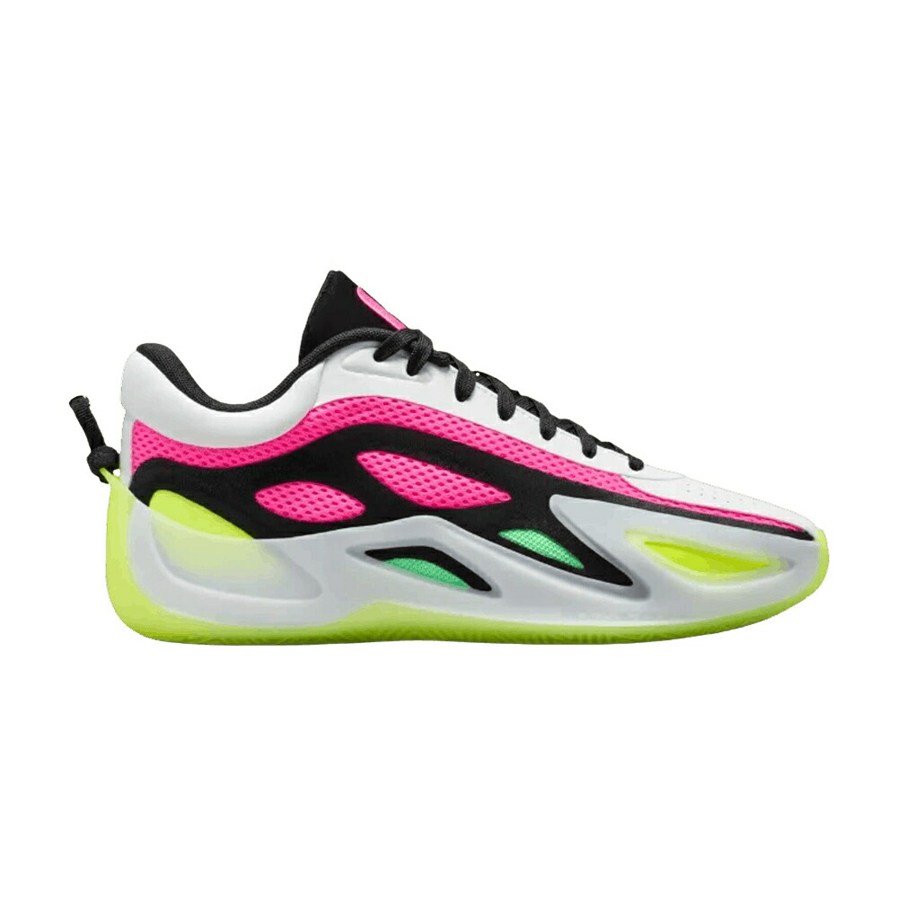 ナイキ シリーズ 緑 グリーン 白色 ホワイト ピンク ブラスト 黒色 ブラック エアジョーダン WHITE PINK スニーカー レディース AIR JORDAN WMNS AIR JORDAN HEIR SERIES 2 LIGHT LUCID GREEN / WHITE PINK BLAST BLA