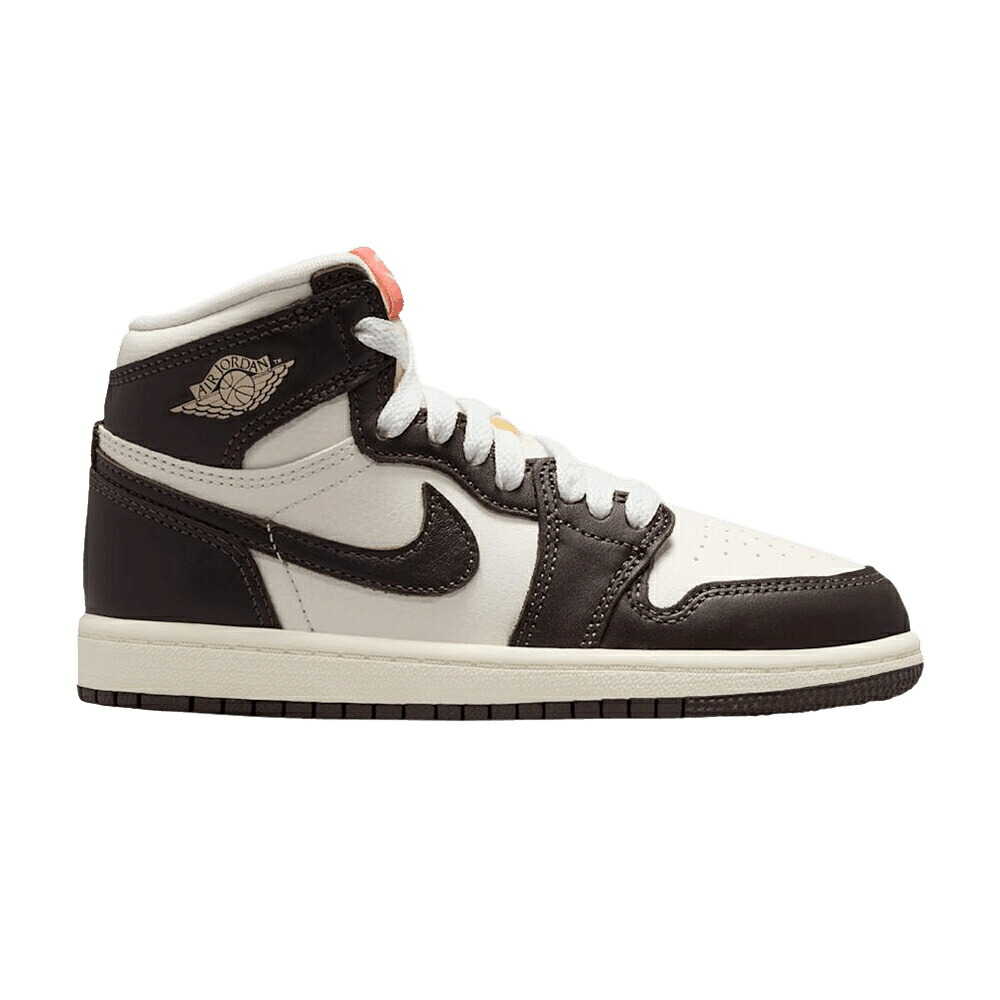 ナイキ ハイ 茶色 ブラウン エアジョーダン 'LIGHT ROOT' ジュニア キッズ AIR JORDAN AIR JORDAN 1 HIGH OG PS MADDER / BAROQUE BROWN LIGHT MADDER ROOT ベビー マタニティ スニーカー