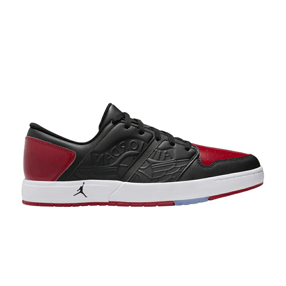 ナイキ 黒いこと 黒いこと 白いこと 白いこと 赤 赤いこと エアジョーダン \u0027BRED TOE\u0027 スニーカー メンズ AIR JORDAN AIR JORDAN NU RETRO 1 / BLACK WHITE VARSITY RED スニーカー-メンズ靴-靴