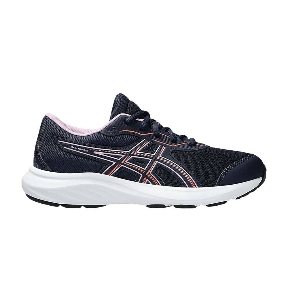アシックス \u0027MIDNIGHT REEF\u0027 お坊っちゃん キッズ ASICS CONTEND 9 GS CORAL / MIDNIGHT CORAL REEF もの言う花 マタニティ スニーカー