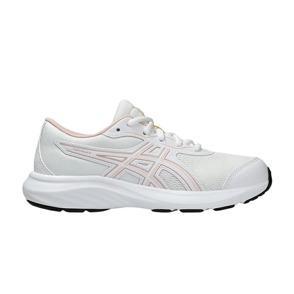 アシックス 白いこと 白いこと \u0027WHITE BREEZE\u0027 お坊っちゃん キッズ ASICS CONTEND 9 GS / WHITE BREEZE もの言う花 マタニティ スニーカー