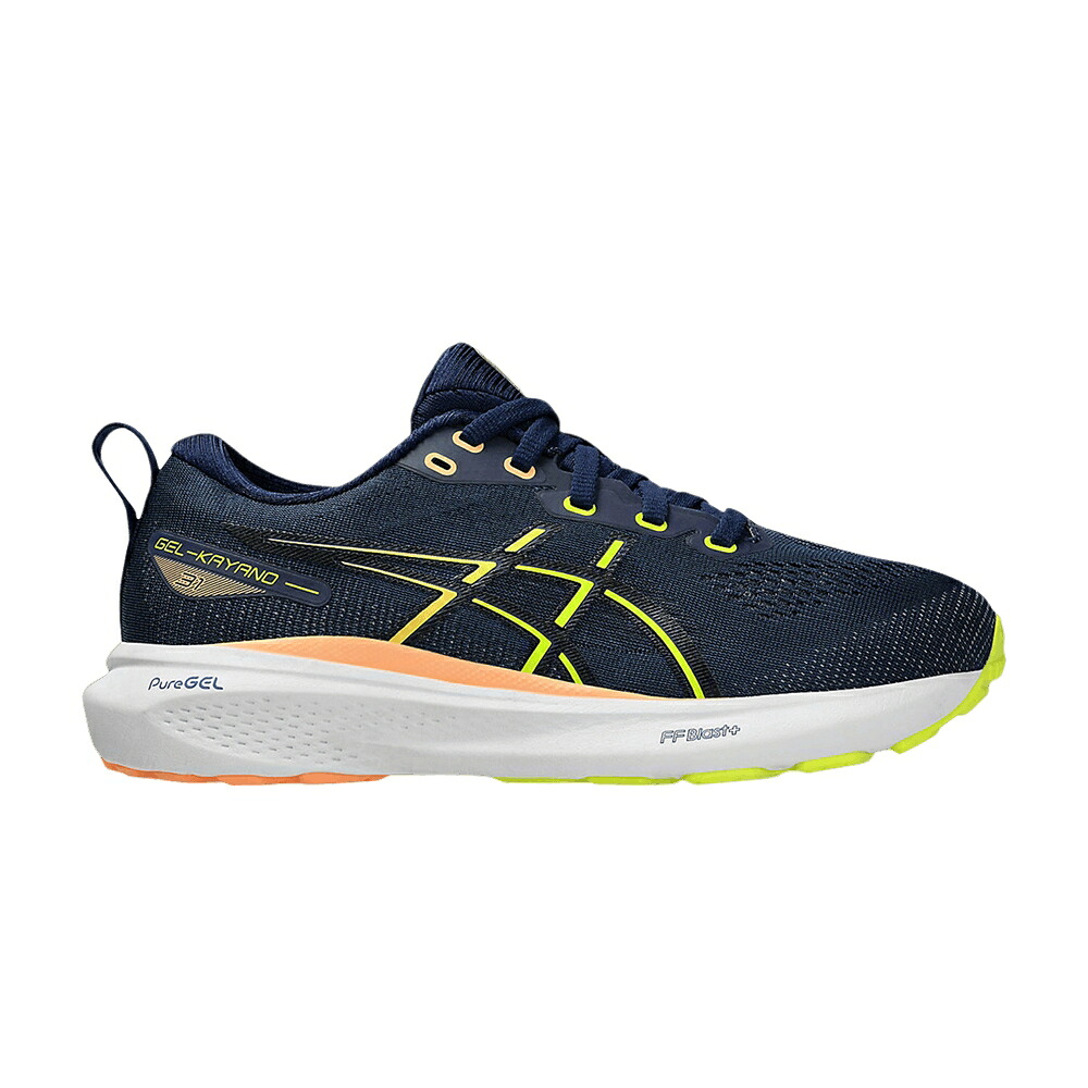 アシックス 青碧 青碧 黒いこと 黒いこと \u0027BLUE EXPANSE\u0027 お坊っちゃん キッズ ASICS GEL KAYANO 31 GS / BLUE EXPANSE BLACK もの言う花 マタニティ スニーカー