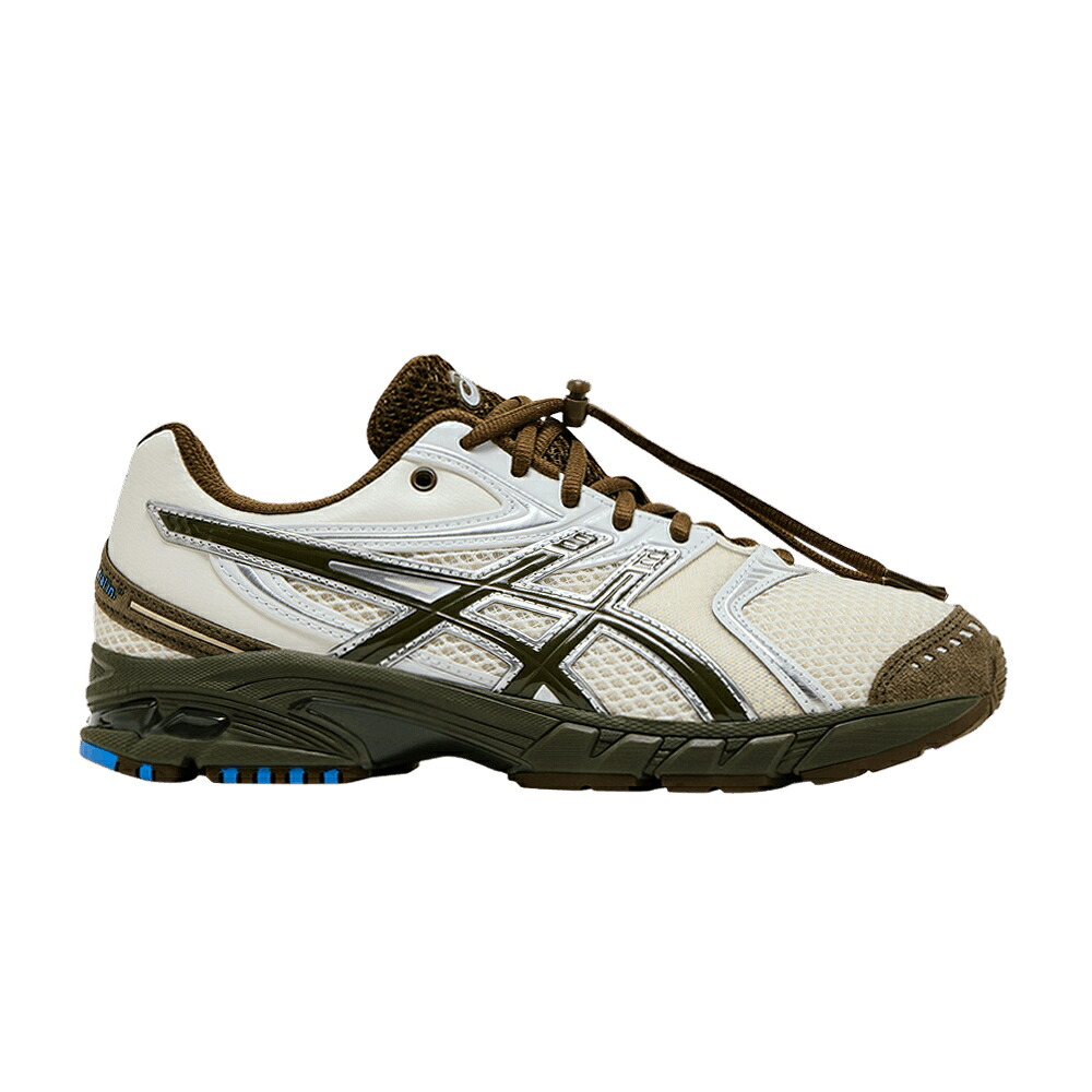 アシックス 調教師 皮膚軟化剤 オリーブ \u0027TUNE IN\u0027 スニーカー メンズ ASICS TEMPTATION VACATION X GEL DS TRAINER 14 OUT, DIAL / CREAM OLIVE CANVAS