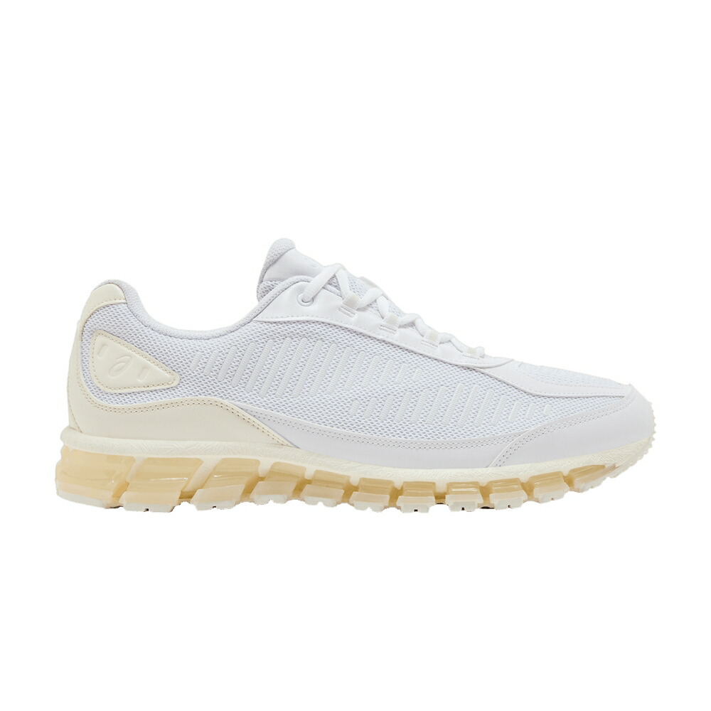 アシックス アンプリファイアー 白いこと 白いこと \u0027WHITE\u0027 スニーカー メンズ ASICS JJJJOUND X GEL QUANTUM 360 1 AMP / WHITE MARSHMALLOW