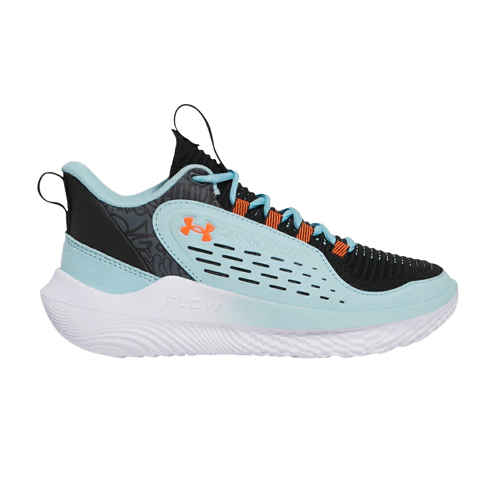 フローレス 黒色 ブラック 橙 オレンジ アンダーアーマー 'UAA ORANGE' スニーカー レディース UNDER ARMOUR UNDER ARMOUR WMNS FLOW BREAKTHRU 5 - STREAM BLACK BLAZE / STREAM BLACK BLAZE ORANGE|スニケス