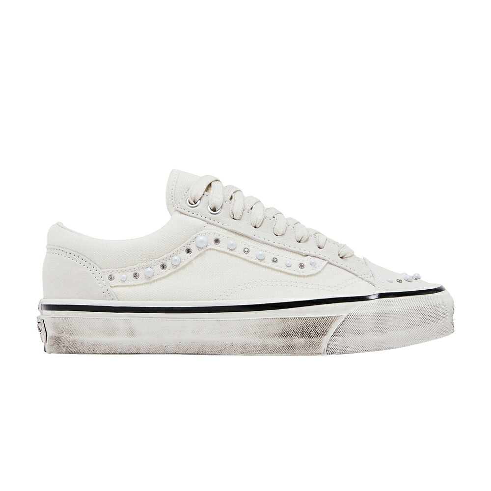 ヴァンズ バンズ 年寄りの学院 \u0027PEARLIZED MARSHMALLOW\u0027 スニーカー メンズ VANS OLD SKOOL 36 LX PACK - / MARSHMALLOW