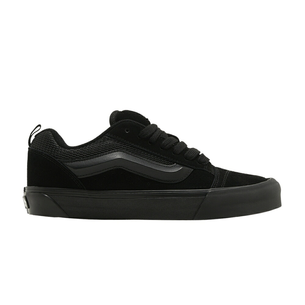 ヴァンズ バンズ 黒いこと 黒いこと \u0027TRIPLE BLACK\u0027 スニーカー メンズ VANS KNU-SKOOL / BLACK BLACK