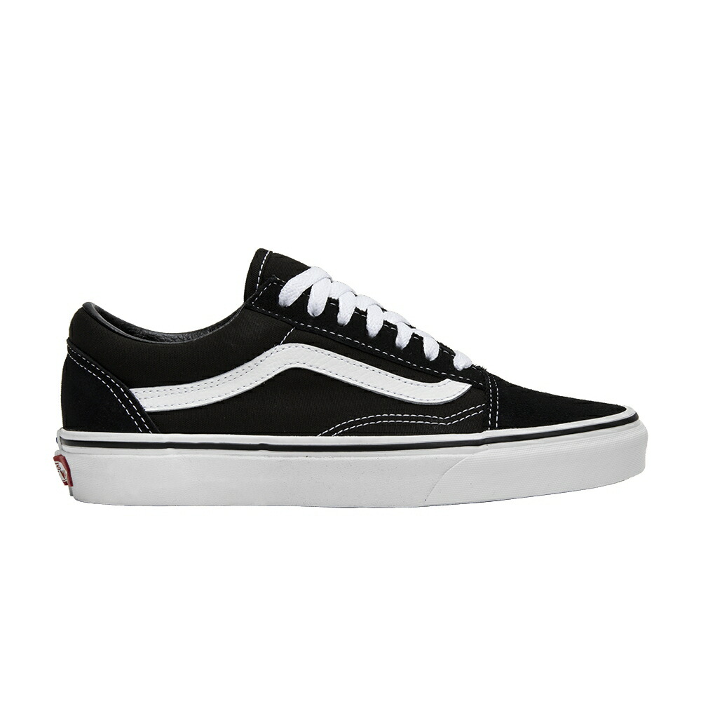 ヴァンズ バンズ 黒色 ブラック 白色 ホワイト オールドスクール BLACK WHITE スニーカー メンズ VANS OLD SKOOL / BLACK WHITE