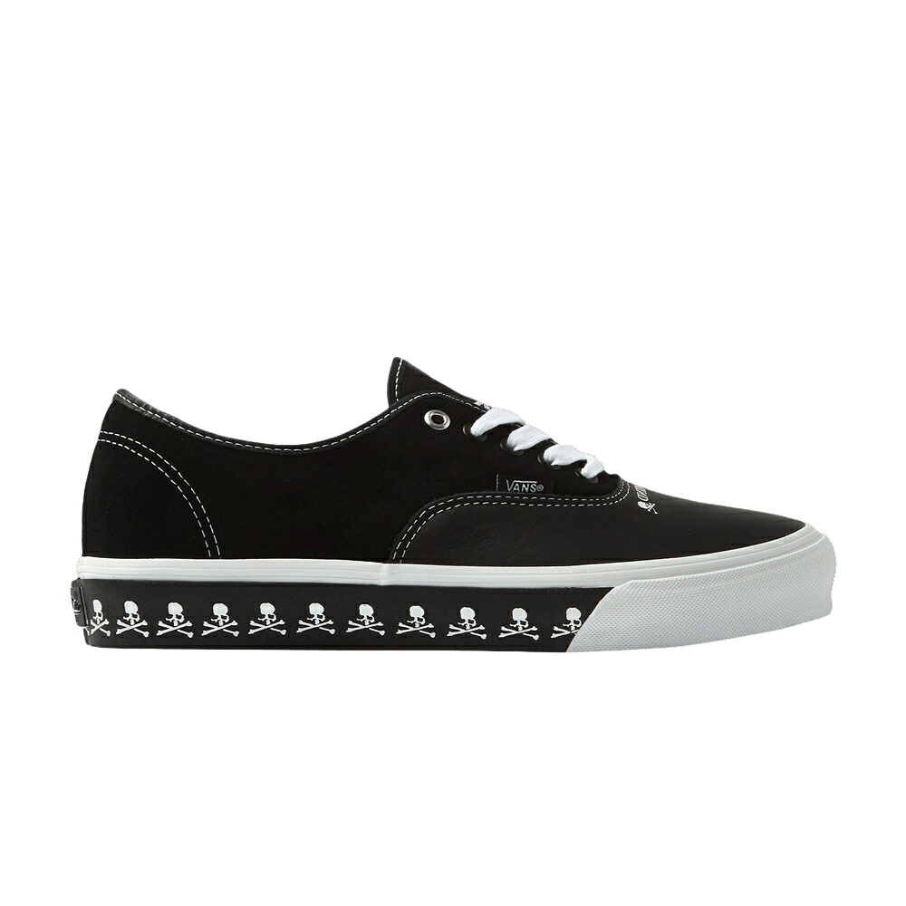 ヴァンズ バンズ オーセンティック 黒いこと 黒いこと \u0027PUNK CULTURE\u0027 スニーカー メンズ VANS MASTERMIND WORLD X AUTHENTIC VLT LX / BLACK