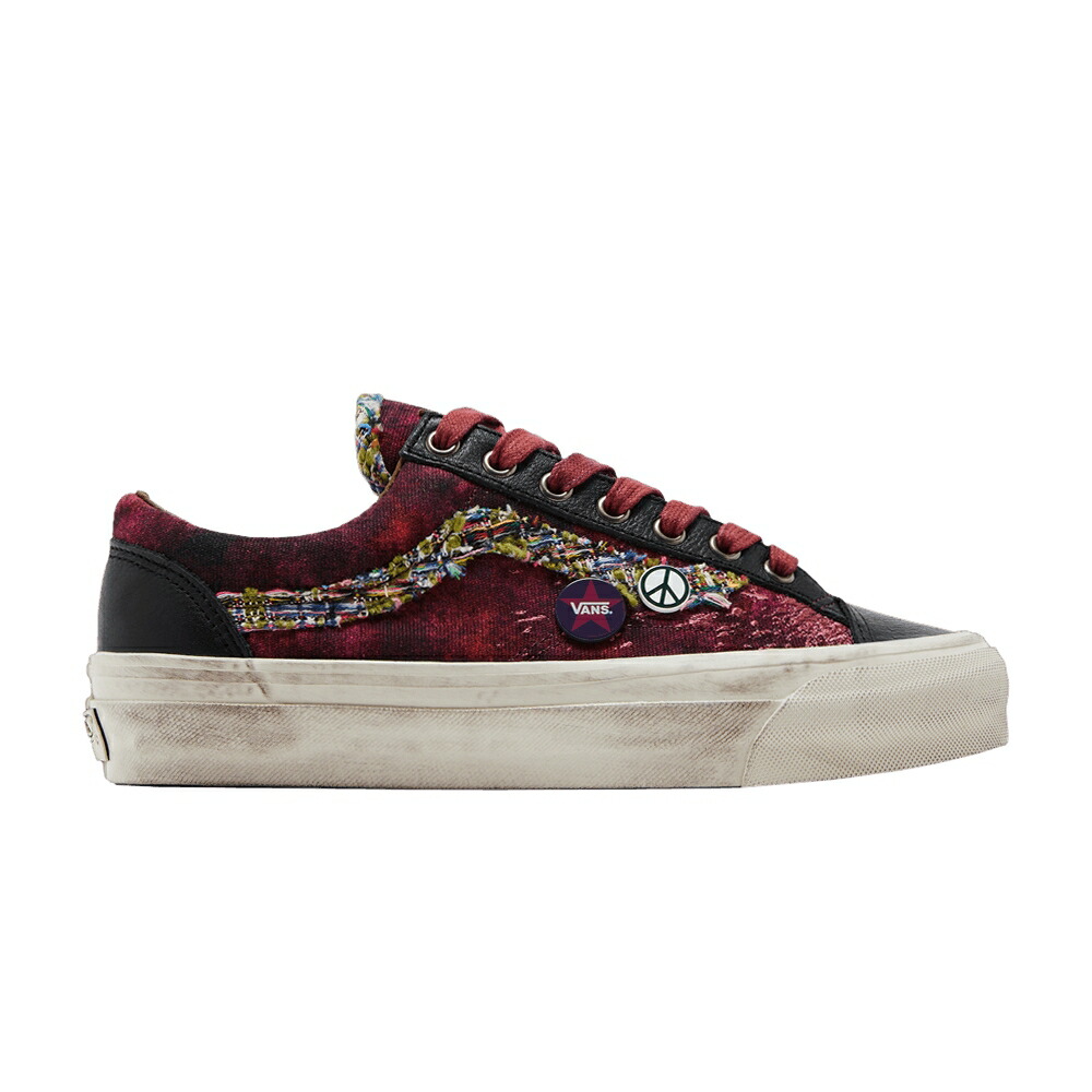 ヴァンズ バンズ ワイン色 バーガンディー オールドスクール OUVENIR BURGUNDY スニーカー メンズ VANS OLD SKOOL 36 LX PACK - / BURGUNDY