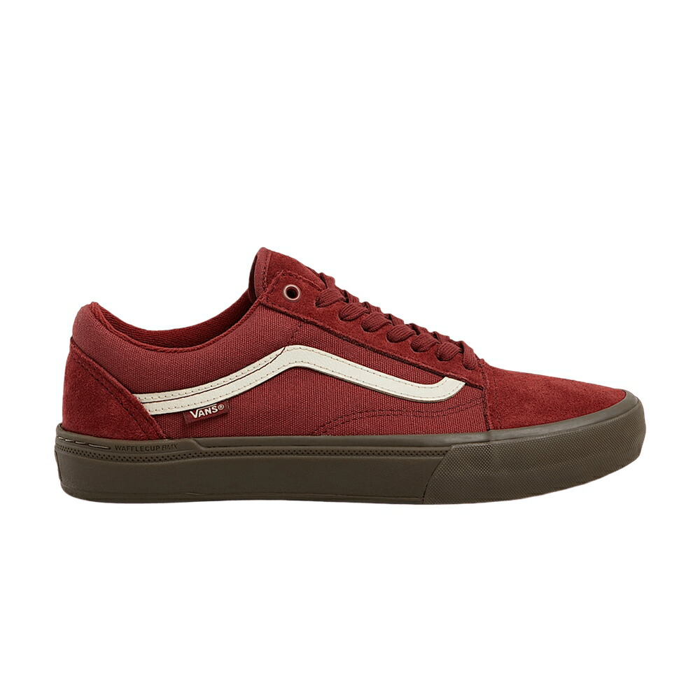 ヴァンズ バンズ 赤 レッド オールドスクール 'RED' スニーカー メンズ VANS BMX OLD SKOOL / RED