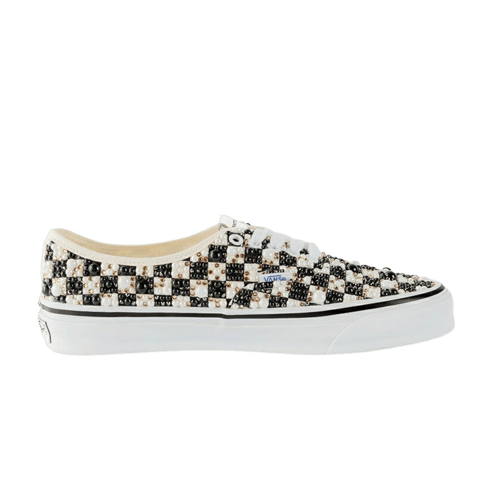 ヴァンズ バンズ オーセンティック 黒色 ブラック 白色 ホワイト AUTENTICHE スニーカー メンズ VANS MATTIAS GOLLIN X AUTHENTIC LX / BLACK WHITE