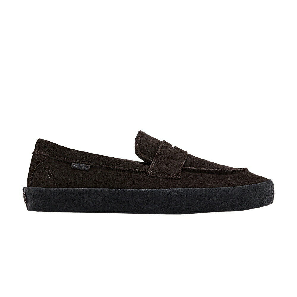 ヴァンズ バンズ スケート ローファー スニーカー 茶色 ブラウン 黒色 ブラック BROWN BLACK スニーカー メンズ VANS SKATE LOAFER / BROWN BLACK