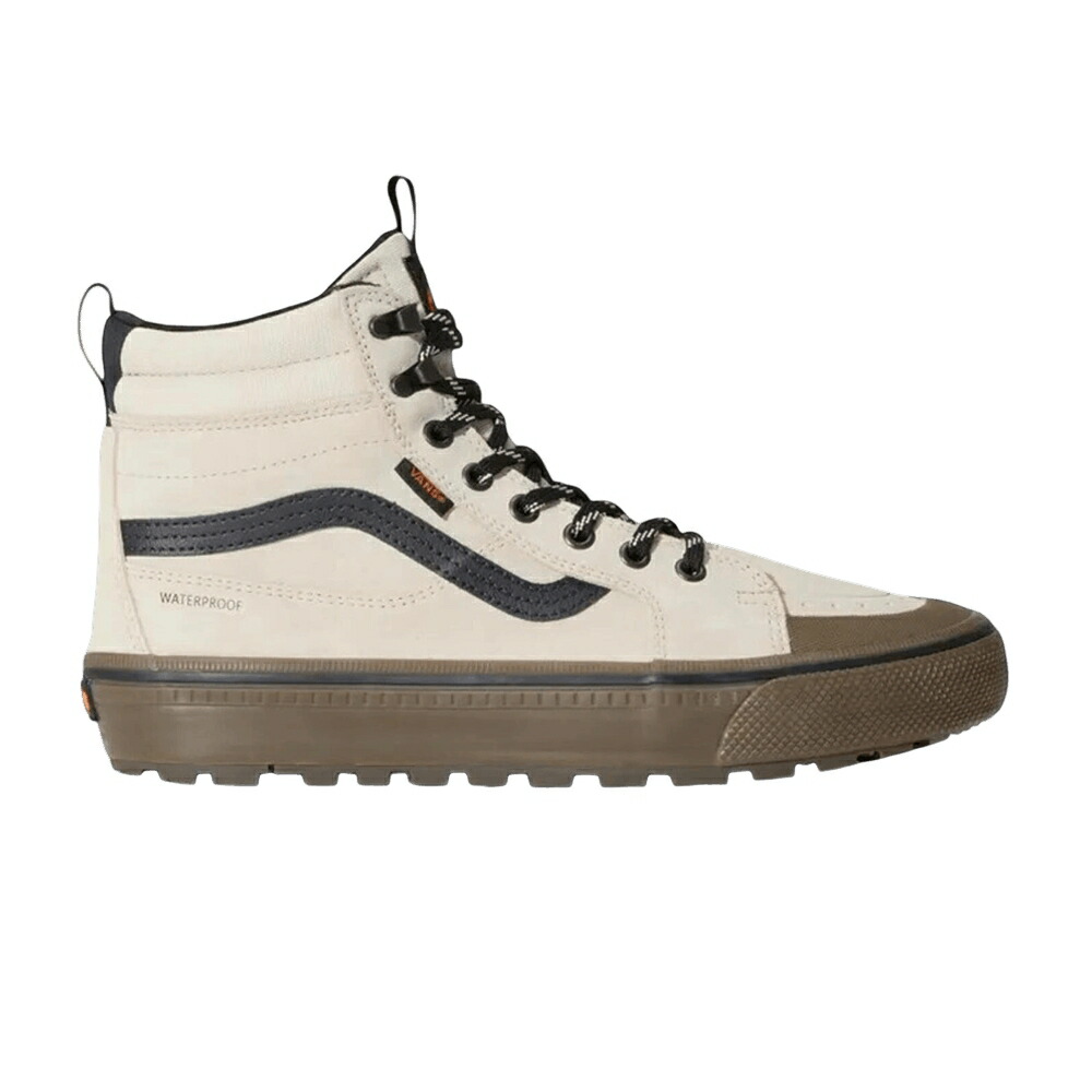 ヴァンズ バンズ スケートハイ ベージュ 黒色 ブラック OATMEAL BLACK スニーカー メンズ VANS SK8-HI BEIGE / OATMEAL BEIGE BLACK
