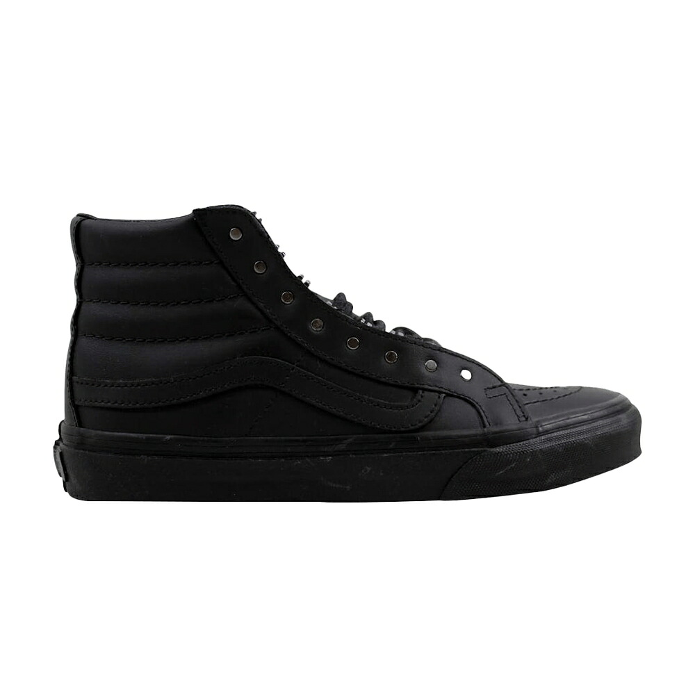 ヴァンズ バンズ 滑るご機嫌 か細い 黒いこと 黒いこと \u0027GUNMETAL\u0027 スニーカー メンズ VANS SK8-HI SLIM / GUNMETAL BLACK