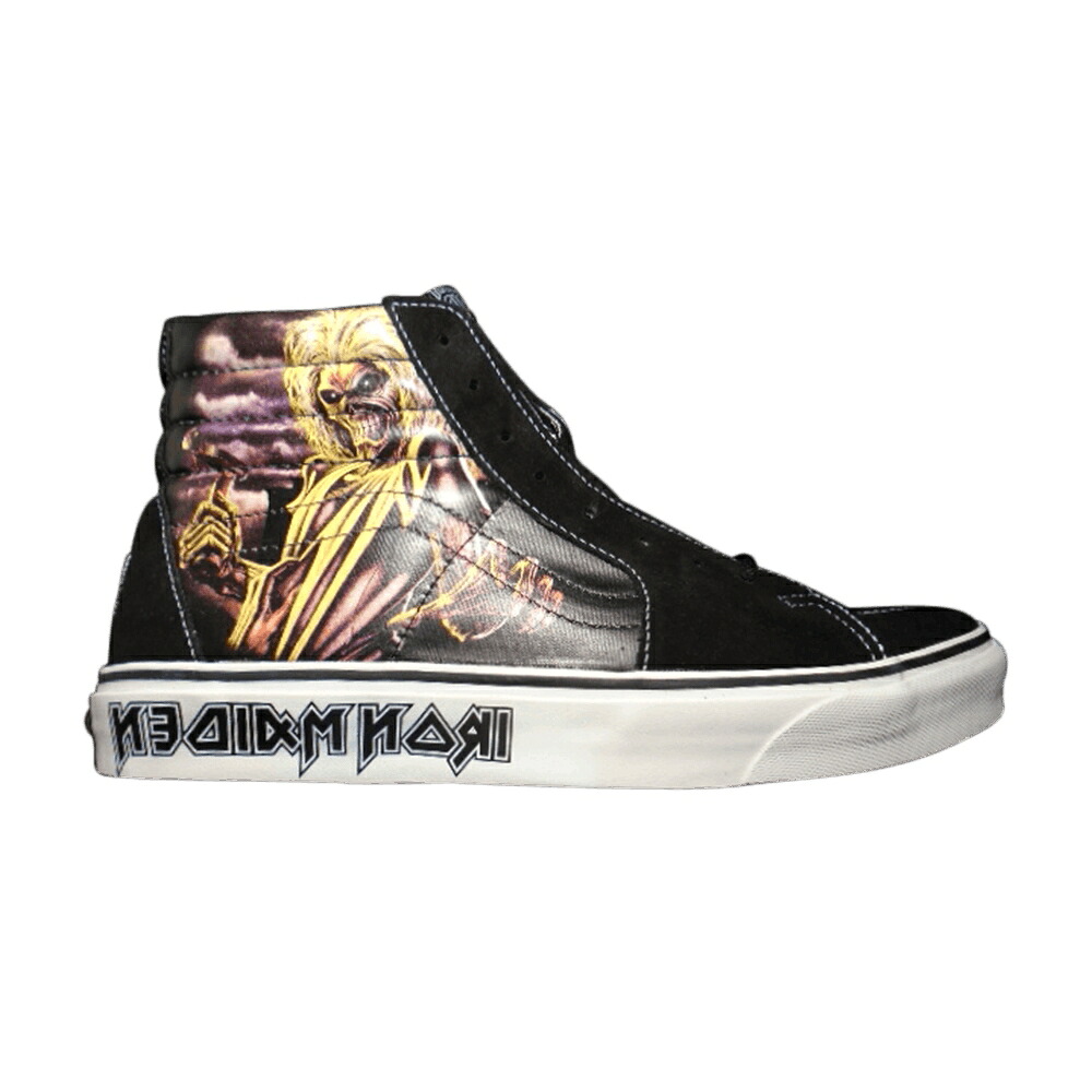 ヴァンズ バンズ 黒色 ブラック 黄色 イエロー スケート ハイ スニーカー メンズ VANS SK8 HI / BLACK LEMON YELLOW