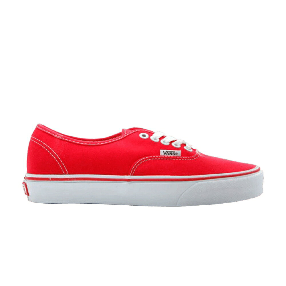 ヴァンズ バンズ オーセンティック 赤 赤いこと \u0027RED\u0027 スニーカー メンズ VANS AUTHENTIC / RED