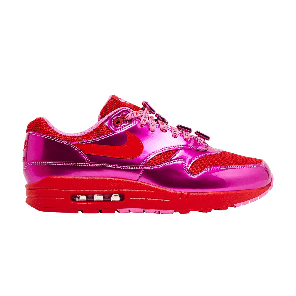 ナイキ マックス 割り増し金 サクラ色 赤 赤いこと エア湖マックス \u0027VALENTINE PINK\u0027 スニーカー メンズ NIKE AIR MAX 1 PREMIUM S DAY PACK - PLAYFUL / PLAYFUL PINK UNIVERSITY RED