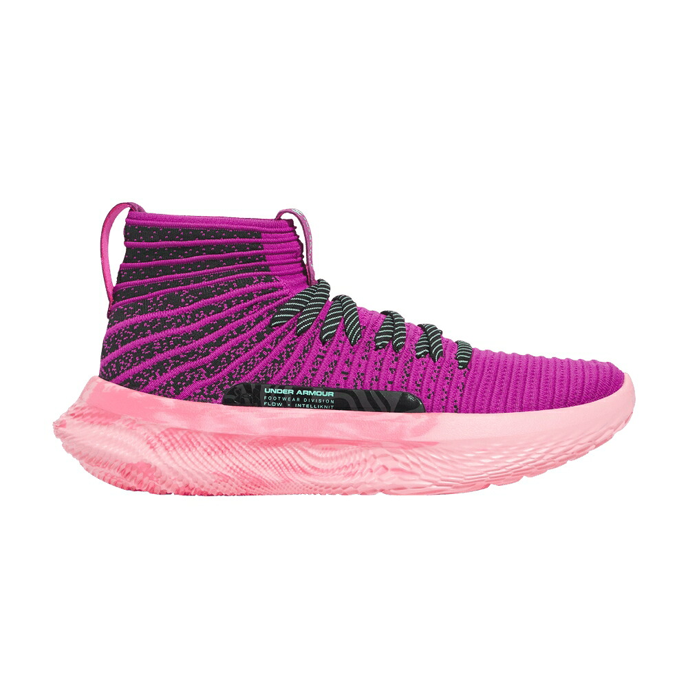 フローレス エリート 紫 パープル 黒色 ブラック アンダーアーマー 'ANDROMEDA PURPLE' スニーカー メンズ UNDER ARMOUR UNDER ARMOUR FLOW FUTR X ELITE / ANDROMEDA PURPLE BLACK COMET
