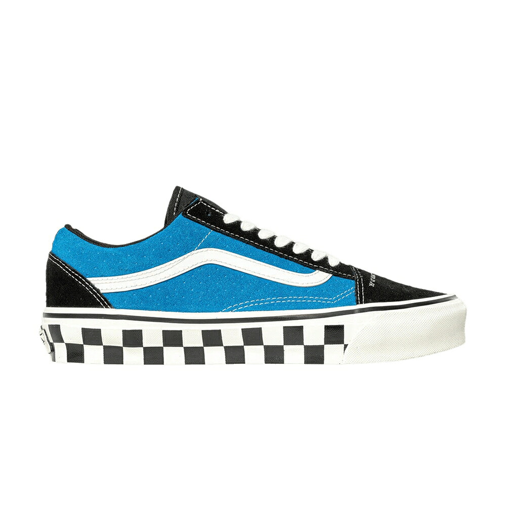 ヴァンズ バンズ 黒色 ブラック 青色 ブルー オールドスクール GORETEX' BLUE' スニーカー メンズ VANS MITA X OLD SKOOL LX GORE-TEX' BLACK / BLACK BLUE｜スニケス