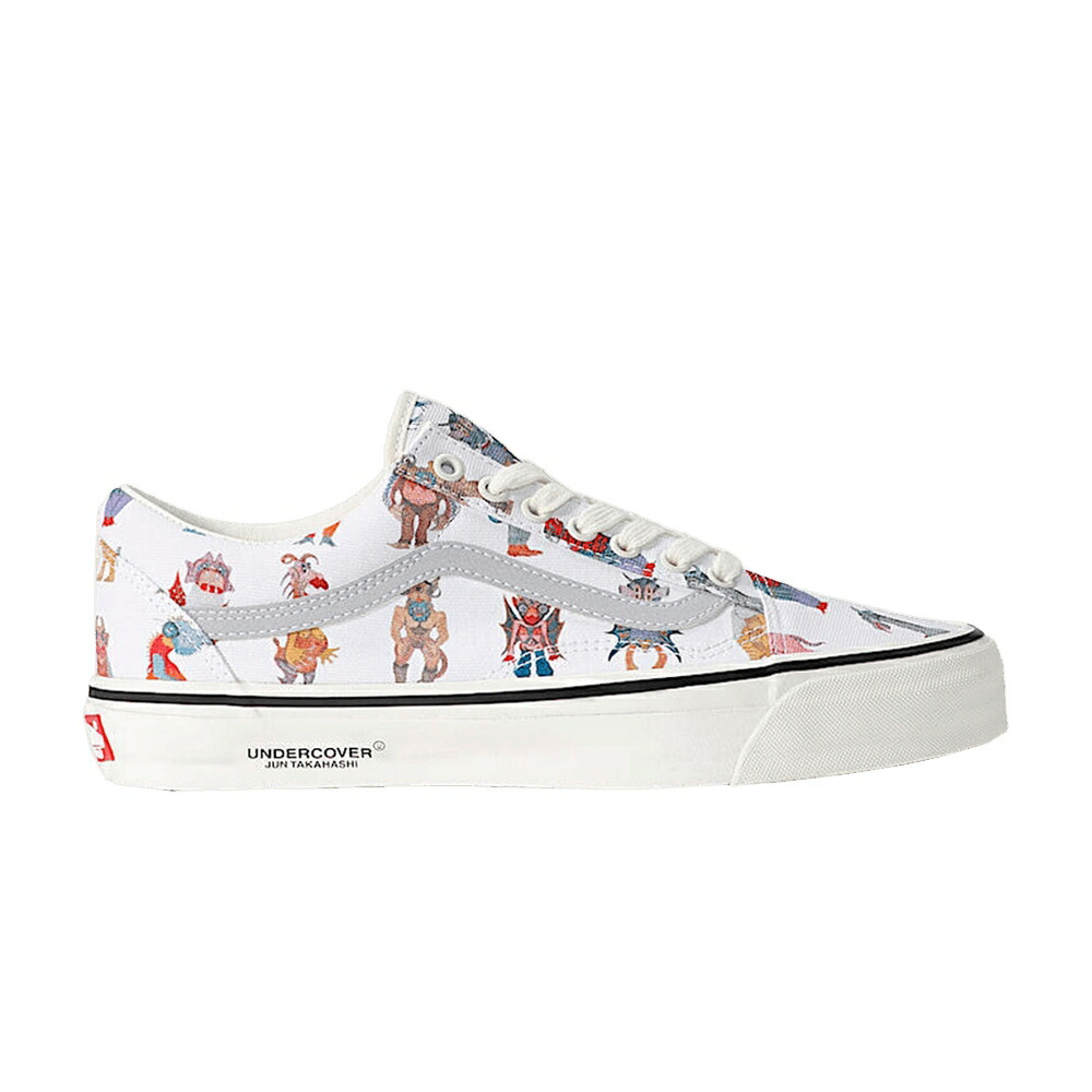 ヴァンズ バンズ アンダー覆いかぶせる 白いこと 白いこと 年寄りの学院 \u0027OFF WHITE\u0027 スニーカー メンズ VANS UNDERCOVER X OLD SKOOL 36 / OFF WHITE