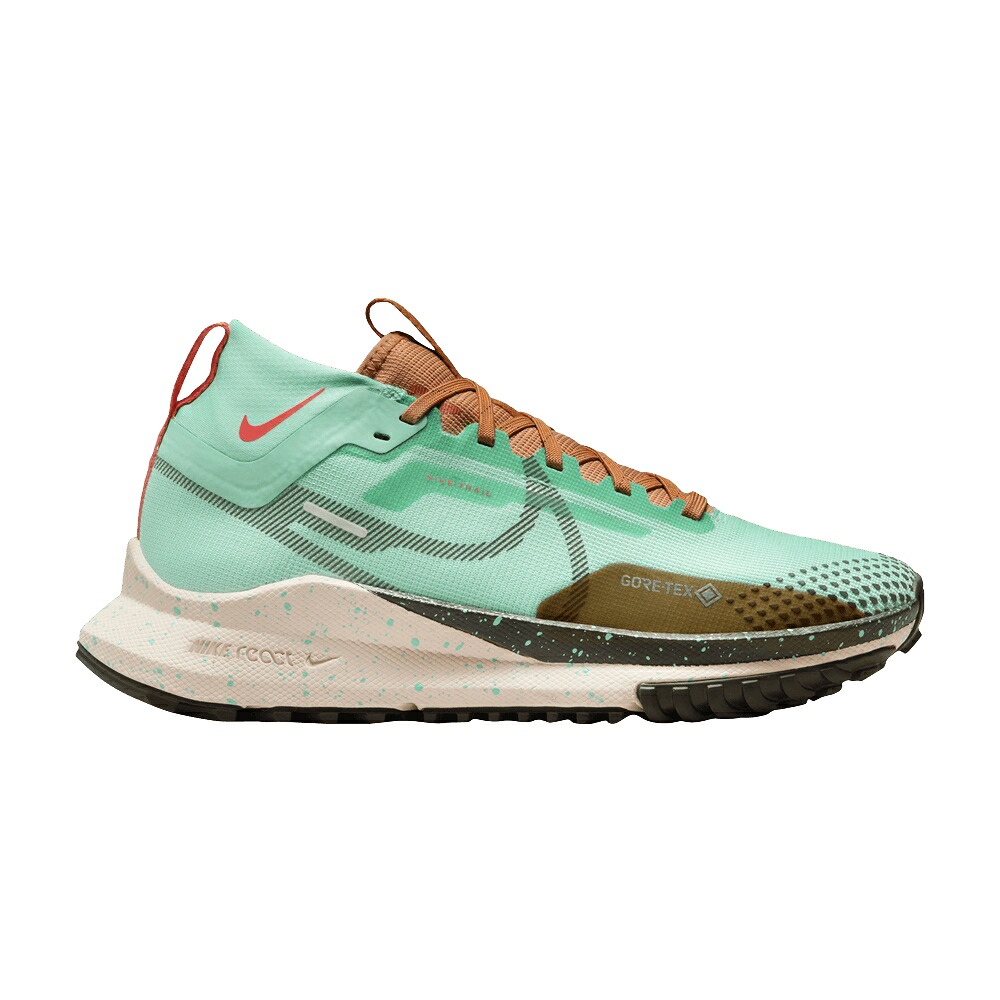 ナイキ リアクト ペガサス ゴアテックス ライズ 茶色 ブラウン 'EMERALD SEQUOIA' スニーカー レディース NIKE WMNS REACT PEGASUS TRAIL 4 GORE-TEX RISE / EMERALD RISE AMBER BROWN EMBER|スニケス