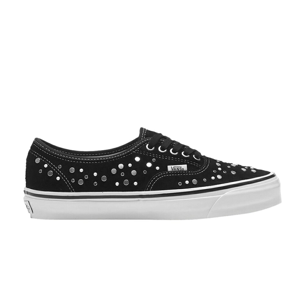 ヴァンズ バンズ オーセンティック 割り増し金 黒いこと 黒いこと 白いこと 白いこと \u0027STUDDED WHITE\u0027 スニーカー メンズ VANS AUTHENTIC PREMIUM BLACK / CRYSTAL WHITE