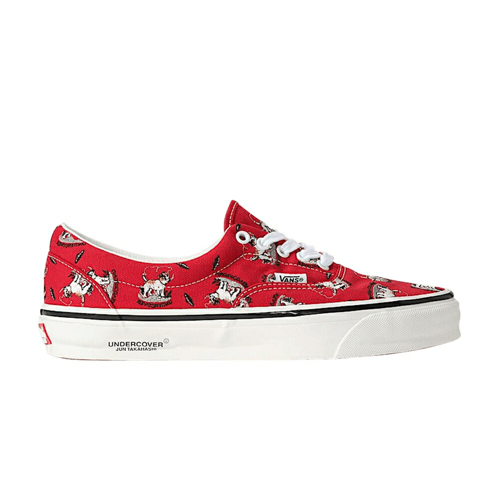 ヴァンズ バンズ アンダーカバー 赤 レッド RED スニーカー メンズ VANS UNDERCOVER X ERA 95 / RED