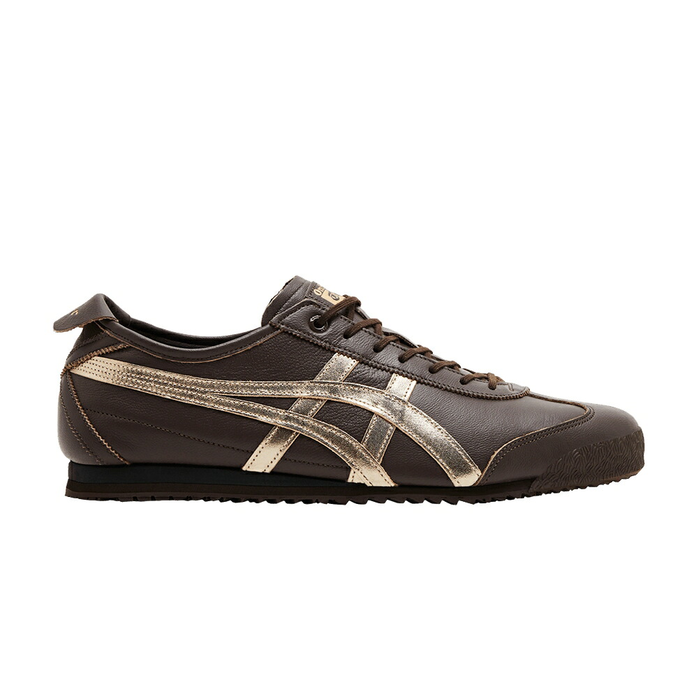 メキシコ合衆国 赤銅色 赤銅色 オニツカタイガー \u0027LICORICE CHAMPAGNE\u0027 スニーカー メンズ ONITSUKA TIGER ONITSUKA TIGER MEXICO 66 SD BROWN / LICORICE BROWN CHAMPAGNE