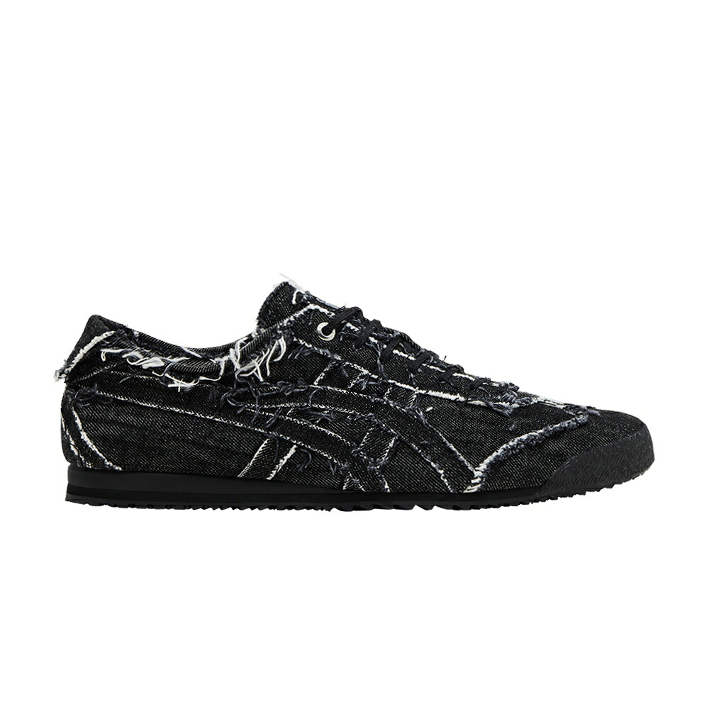 メキシコ合衆国 黒いこと 黒いこと オニツカタイガー \u0027BLACK DENIM\u0027 スニーカー メンズ ONITSUKA TIGER ONITSUKA TIGER MEXICO 66 SD / BLACK BLACK