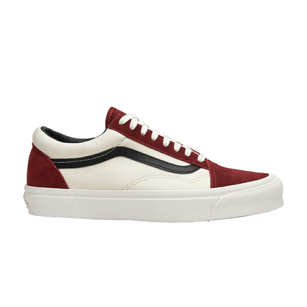 ヴァンズ バンズ 赤 赤いこと 年寄りの学院 \u0027RED DAHLIA\u0027 スニーカー メンズ VANS OG OLD SKOOL LX / RED DAHLIA