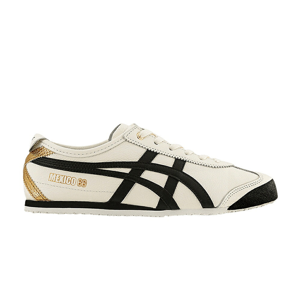 メキシコ合衆国 皮膚軟化剤 黒いこと 黒いこと オニツカタイガー \u0027CREAM BLACK\u0027 スニーカー メンズ ONITSUKA TIGER ONITSUKA TIGER MEXICO 66 / CREAM BLACK