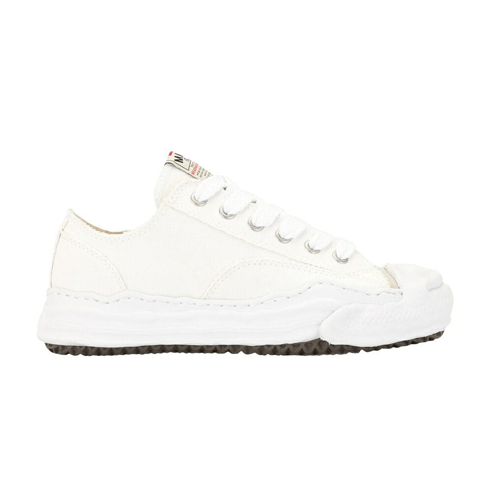 住み家 ミハラヤスヒロ 白いこと 白いこと \u0027WHITE\u0027 スニーカー メンズ MAISON MIHARA YASUHIRO MAISON MIHARA YASUHIRO HANK OG SOLE CANVAS LOW / WHITE