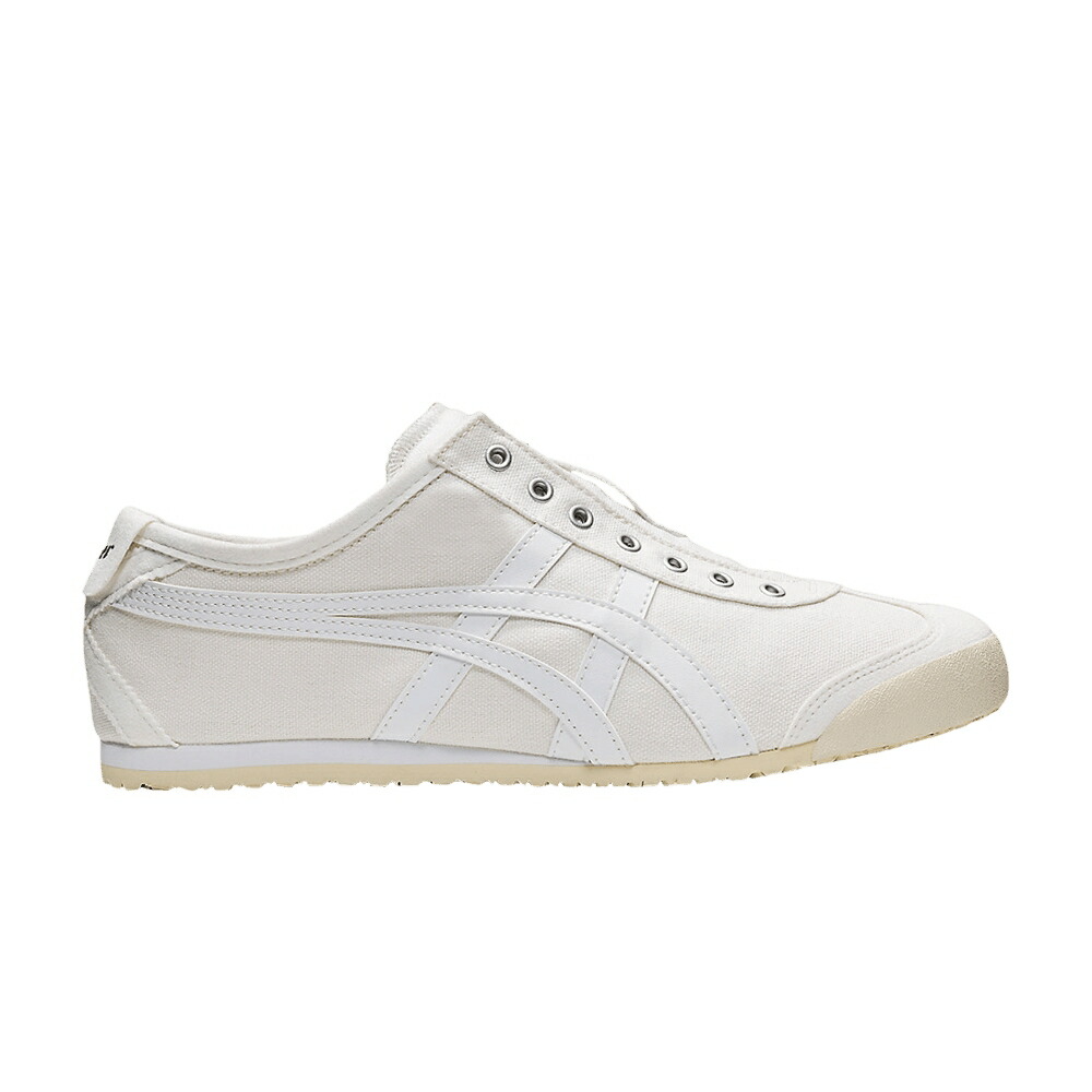 メキシコ合衆国 スリッポン 白いこと 白いこと オニツカタイガー \u0027WHITE CREAM\u0027 スニーカー メンズ ONITSUKA TIGER ONITSUKA TIGER MEXICO 66 SLIP-ON / WHITE WHITE