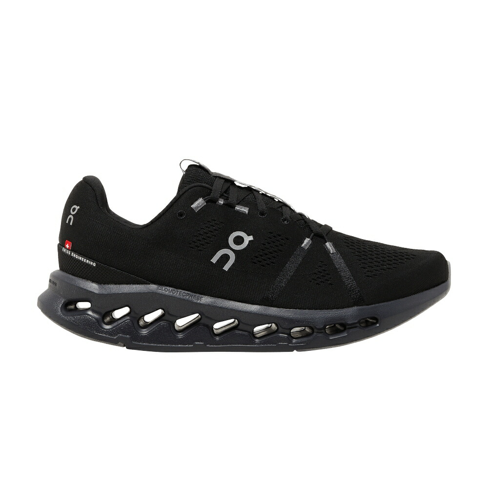 オン 黒色 ブラック ALL BLACK スニーカー メンズ ON CLOUDSURFER / ALL BLACK