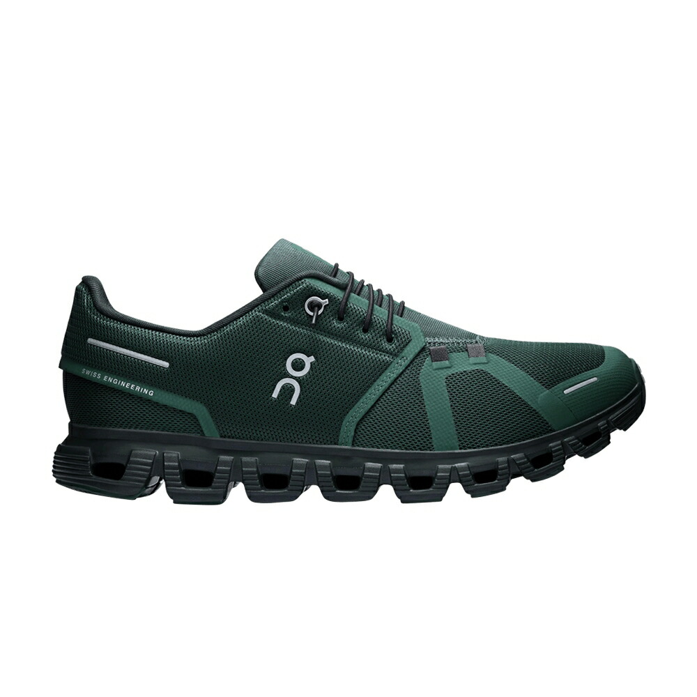 オン 黒いこと 黒いこと \u0027EVERGREEN\u0027 スニーカー メンズ ON CLOUD 6 / EVERGREEN BLACK