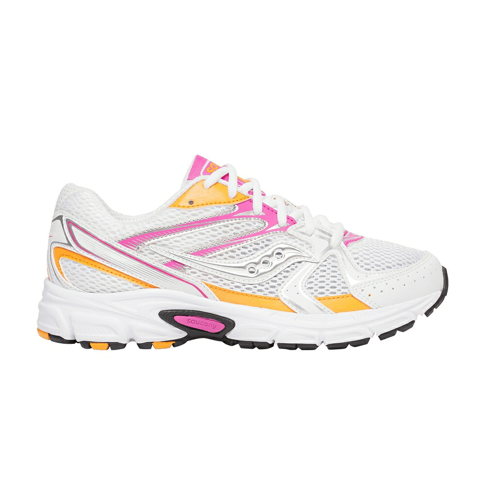 サッカニー サクラ色 白いこと 白いこと 橙 オレンジ色 \u0027WHITE ORANGE\u0027 スニーカー メンズ SAUCONY GRID RIDE MILLENNIUM PINK / WHITE PINK ORANGE