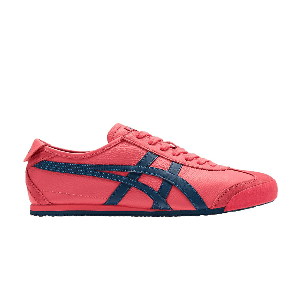 メキシコ ピンク 青色 ブルー オニツカタイガー PINK BLUE スニーカー メンズ ONITSUKA TIGER ONITSUKA TIGER MEXICO 66 CAMEO MAKO / PINK CAMEO MAKO BLUE
