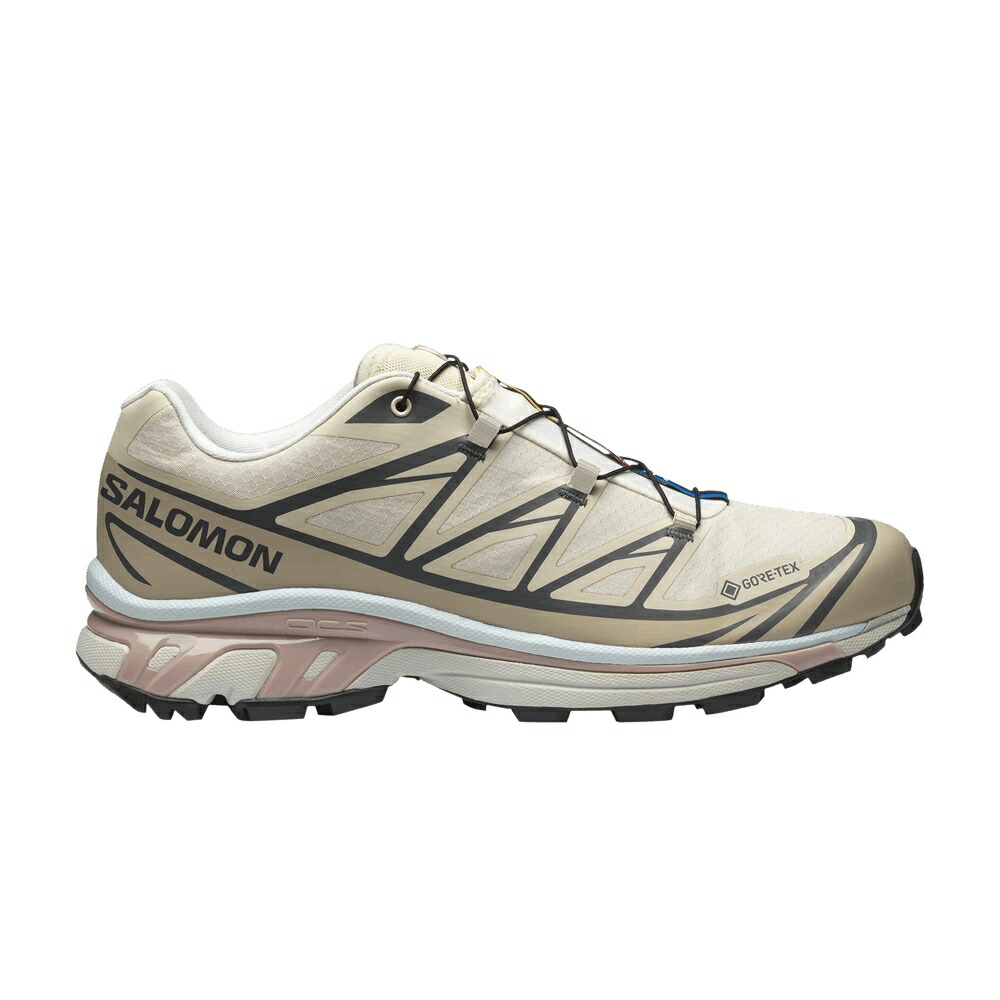 サロモン ゴアテックス 薄墨色 薄墨色 \u0027ALMOND MILK\u0027 スニーカー メンズ SALOMON XT-6 GORE-TEX / ALMOND MILK FEATHER GREY MAUVE
