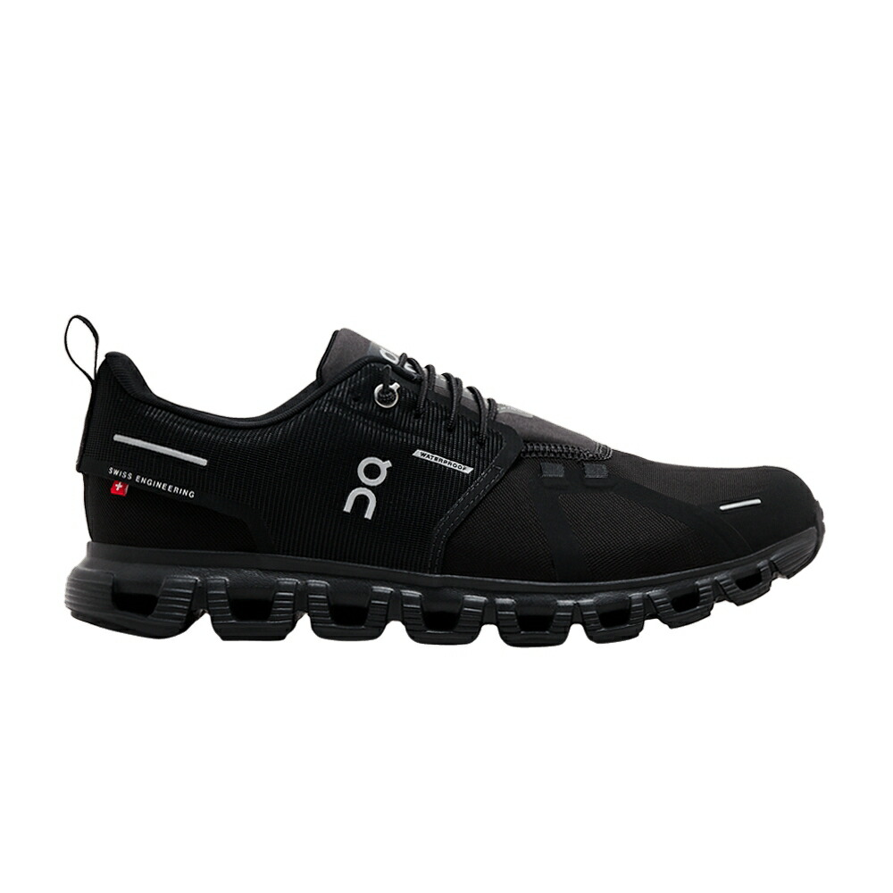 オン 黒色 ブラック ALL BLACK スニーカー メンズ ON CLOUD 6 WATERPROOF / BLACK BLACK