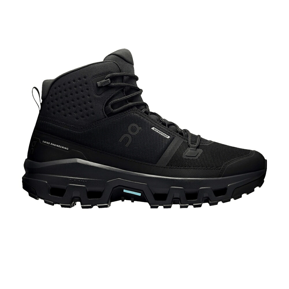 オン 黒いこと 黒いこと \u0027TRIPLE BLACK\u0027 スニーカー メンズ ON CLOUDROCK WATERPROOF / BLACK BLACK