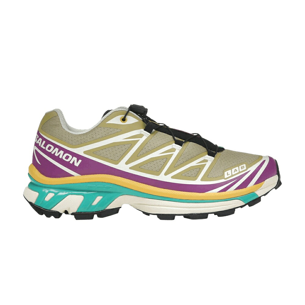 サロモン ゴールド 黄味がかった 黄色 \u0027ANTIQUE YELLOW\u0027 スニーカー メンズ SALOMON XT-6 GOLD TRANSPARENT / ANTIQUE GOLD TRANSPARENT YELLOW
