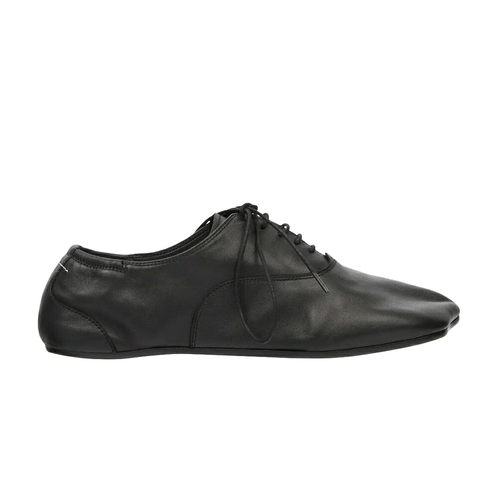 棲み家 マルジェラ 靴 スニーカー 黒いこと 黒いこと \u0027BLACK\u0027 レディース MM6 MAISON MARGIELA MM6 MAISON MARGIELA WMNS LACE-UP SNEAKER / BLACK