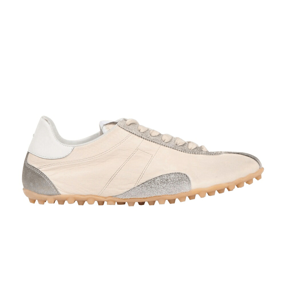 メゾンマルジェラ 白いこと 白いこと 皮膚軟化剤 薄墨色 薄墨色 \u0027CREAM GREY\u0027 スニーカー レディース MAISON MARGIELA MAISON MARGIELA WMNS SPRINTER LOW WHITE / CREAM WHITE GREY